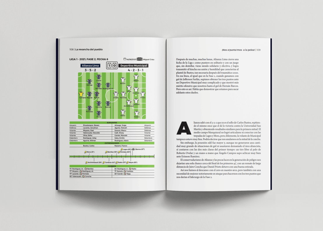 Interior del libro